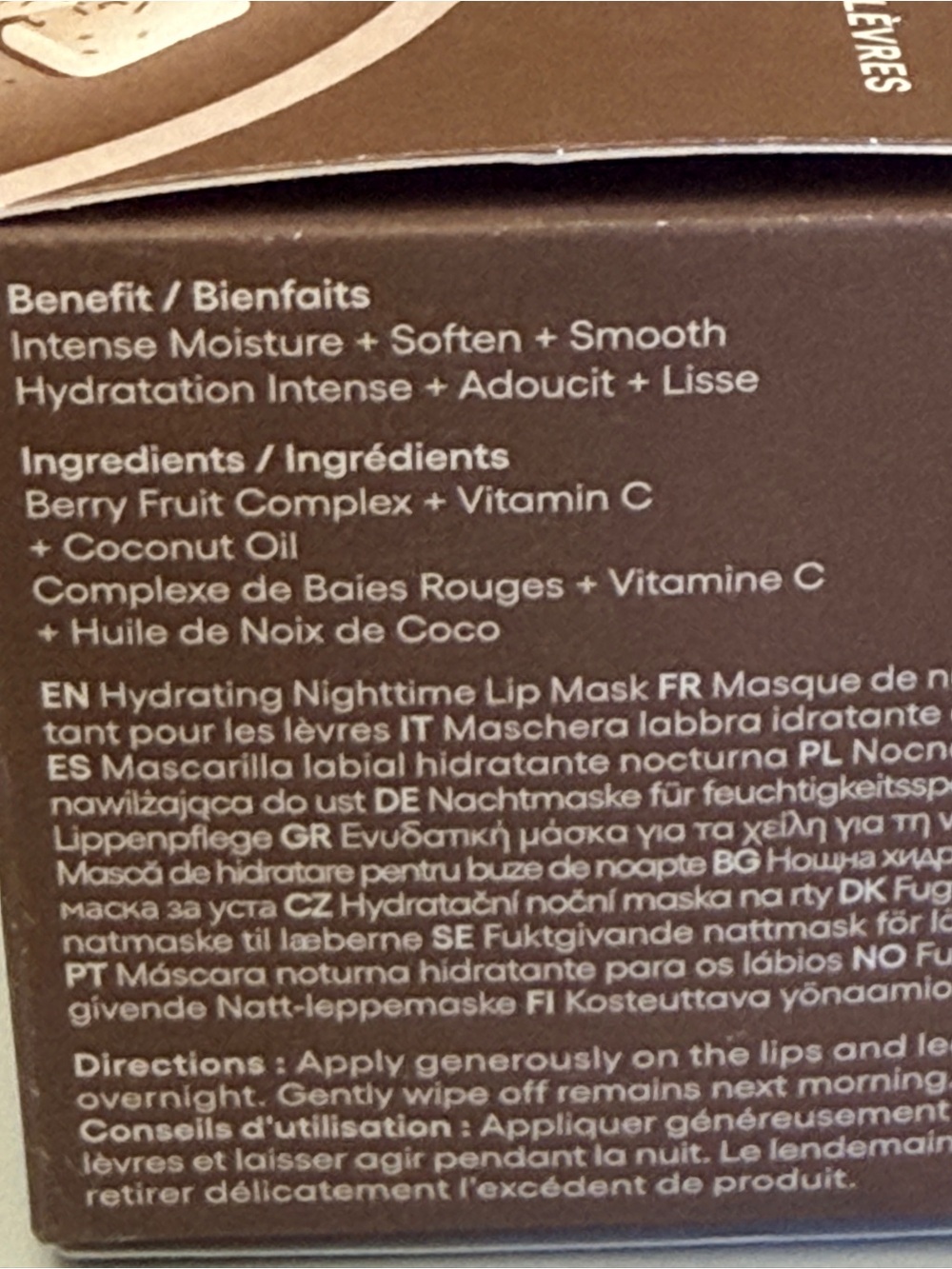 LANEIGE Lip Sleeping Mask — Hot Cocoa - Picture 3 of 3